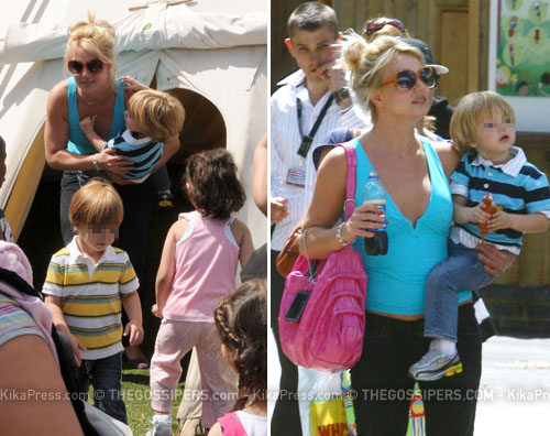 britney zoo sp jj Britney porta i figli allo zoo