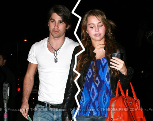 lasciati E finita tra Miley Cyrus e Justin Gaston