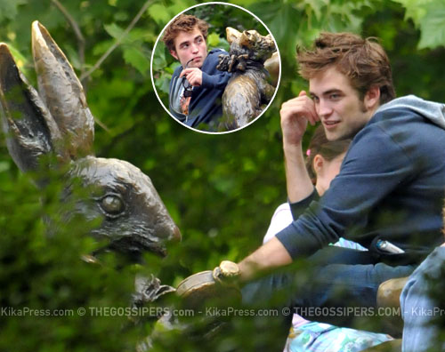 pattinsonanimali Robert Pattinson tra gli animali