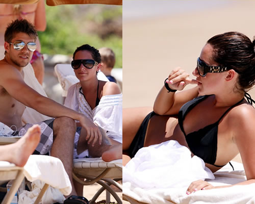 ashleymare Ashley Tisdale alle Hawaii con Scott