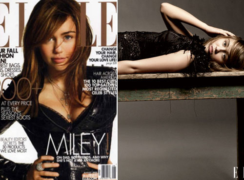 elle miley Miley Cyrus su ELLE magazine
