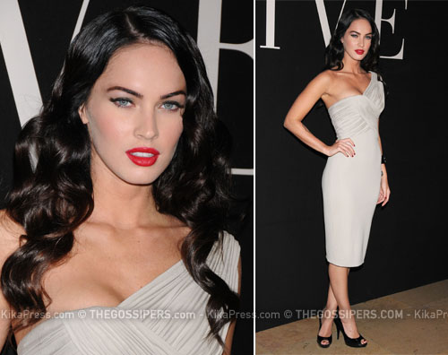 megan fox parigi Megan Fox alla sfilata Armani