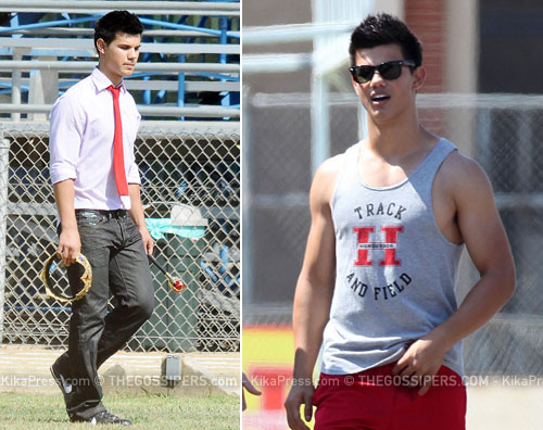 taylor lautner set Le doti atletiche di Taylor Lautner