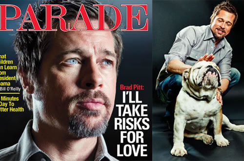 bradpitt Brad Pitt per Parade magazine