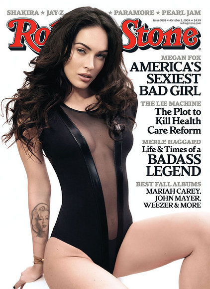 1fg5c3 Megan Fox posa per Rolling Stone