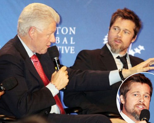 bill brad Brad Pitt e Bill Clinton uniti per New Orleans