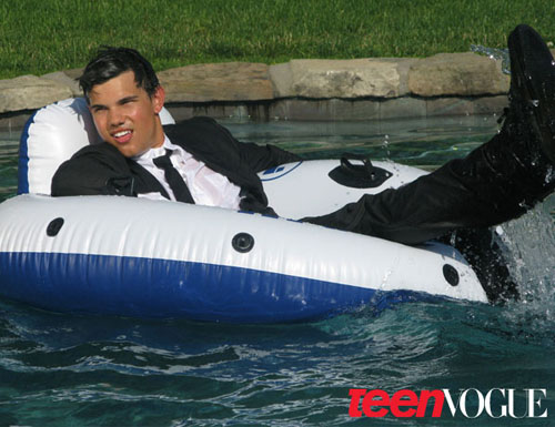 taylor teen1 Taylor Lautner su Teen Vogue