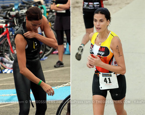 triathlon teri Teri Hatcher si cimenta nel Triathlon
