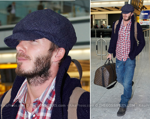 beckhamaero David Beckham vola a Los Angeles