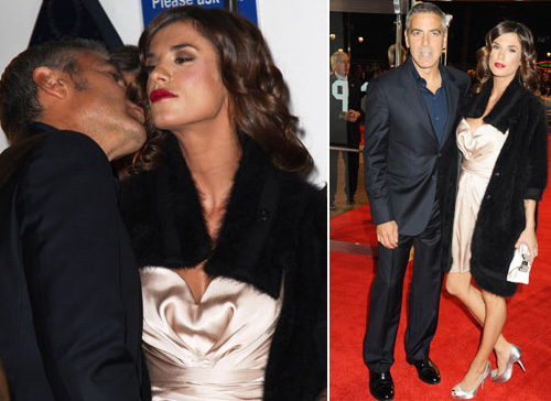 clooney canalis pda Un altro red carpet per George e Elisabetta