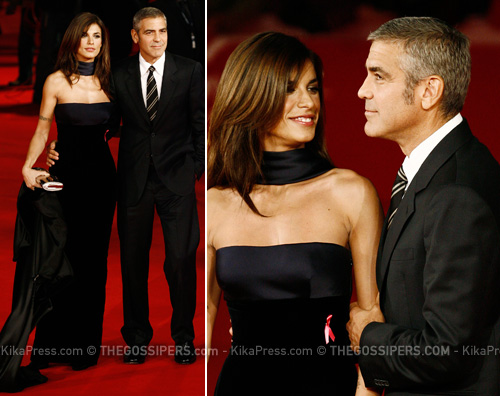 elisabetta-george elisabetta george Elisabetta e George sbarcano a Roma