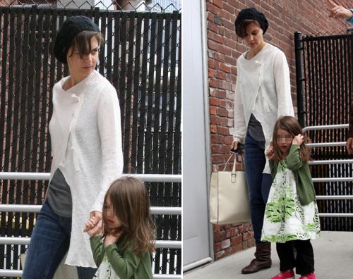 katiesuri Katie Holmes a spasso con Suri