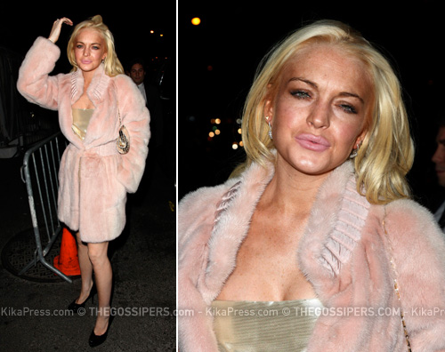 linzii Lindsay Lohan: party al Whitney