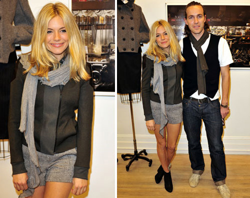 sienna moda Sienna Miller celebra Rag & Bone