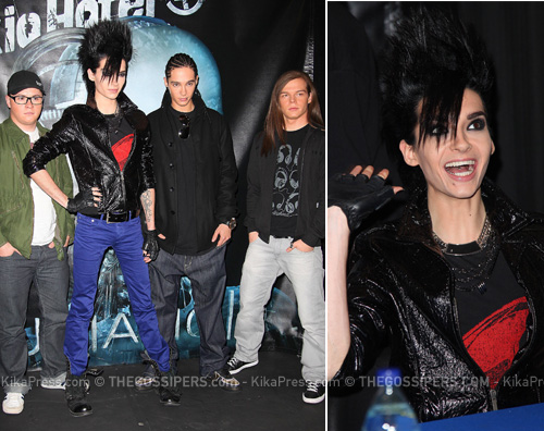 tokietti I Tokio Hotel promuovono Humanoid
