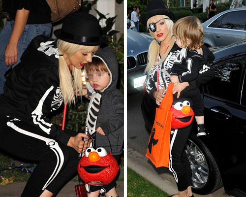 Senza titolo 1 Christina Aguilera festeggia Halloween