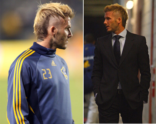 beckham taglio Il nuovo taglio di David Beckham