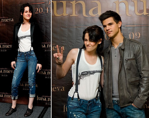 kristen moon taylor Kristen e Taylor promuovono Luna Nueva