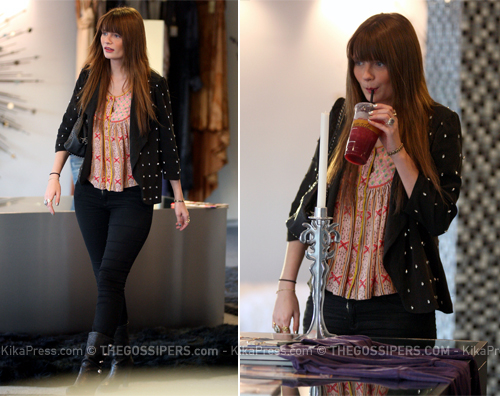 mischa negozio Mischa Barton si dedica allo shopping