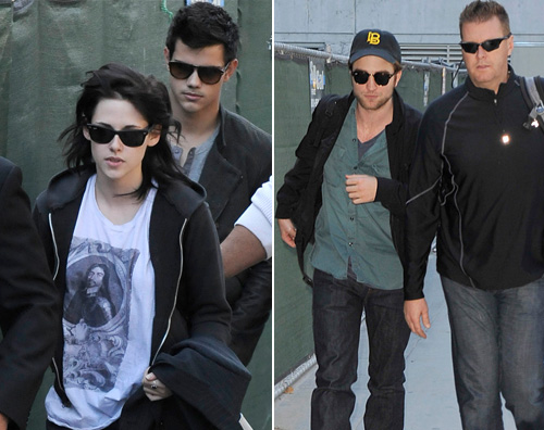 tornati Kristen, Taylor e Rob tornano a Los Angeles