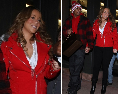 mariah cannon Natale ad Aspen per Mariah Carey