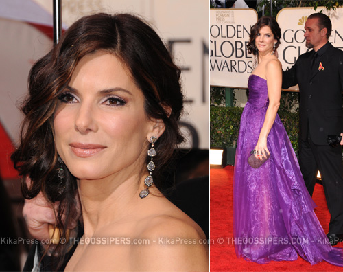 globes sandra Il red carpet dei Golden Globes 2010