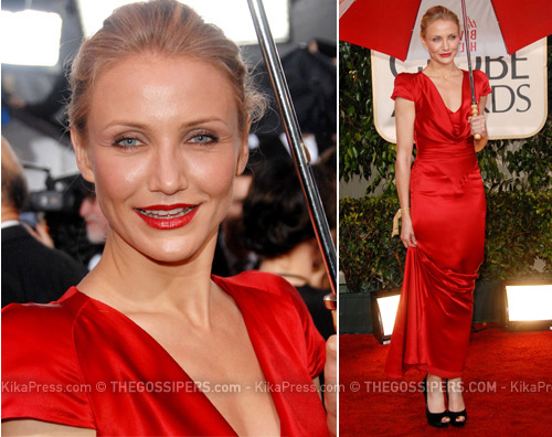 golden cameron Il red carpet dei Golden Globes 2010