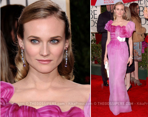 golden diane Il red carpet dei Golden Globes 2010