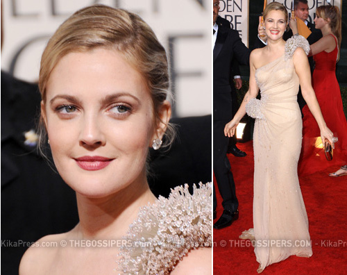 golden drew Il red carpet dei Golden Globes 2010