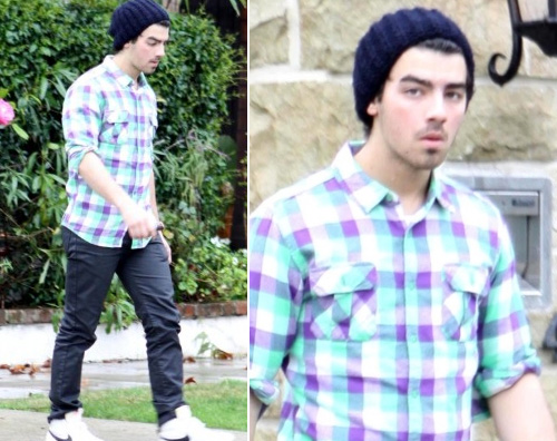 joe duff Joe Jonas esce da casa di Hilary Duff