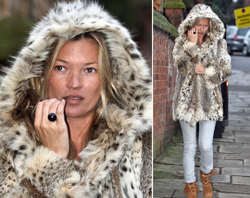 moss  Kate Moss per le strade di Londra