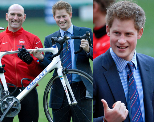 harry bici Harry presenta uniniziativa benefica