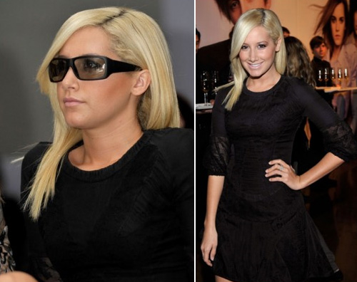 tisdale 3d Ashley Tisdale assiste alla sfilata Burberry