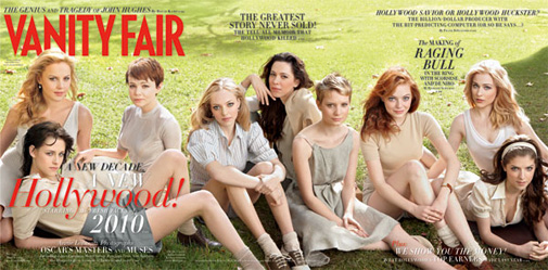 vf Le giovani donne di Hollywood su Vanity Fair