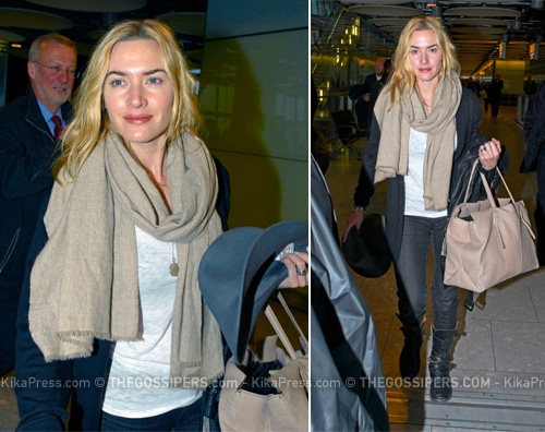 winslet aeroporto Kate Winslet sbarca in televisione