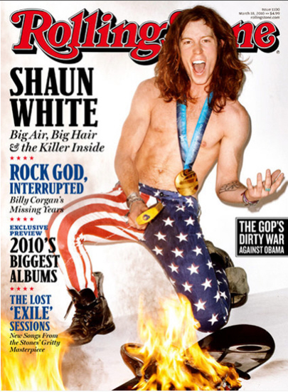 copertinashaun Shaun White posa per Rolling Stone