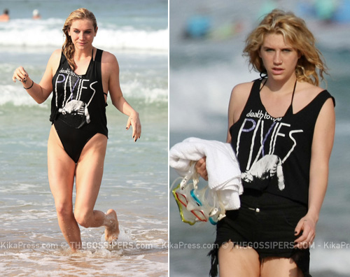 kesha mare Ke$ha fa il bagno a Sydney