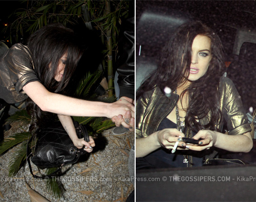 lindsay lohan frana Lindsay Lohan si sfracella al suolo