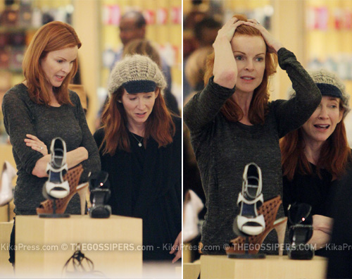 marcia negozo Marcia Cross fa acquisti da Barneys