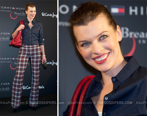 milla tommy Milla Jovovich testimonial di Tommy Hilfiger