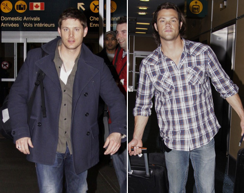 supernatural aero Jared e Jensen atterrano a Vancouver