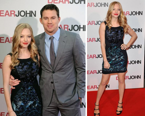 tatum seyfried Amanda e Channing presentano Dear John