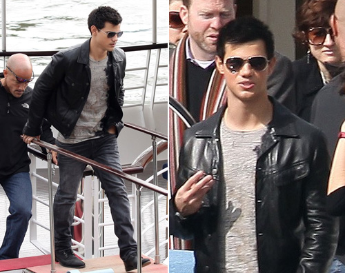 taylor Taylor Lautner turista a Parigi