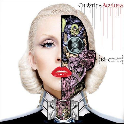 xtina bionic Christina Aguilera sulla copertina di Bionic