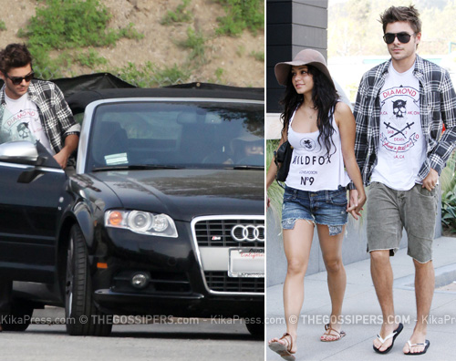 zac vane Zac e Vanessa fanno shopping da Kitson
