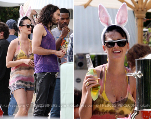 perry coniglia Katy Perry è una coniglietta di Pasqua