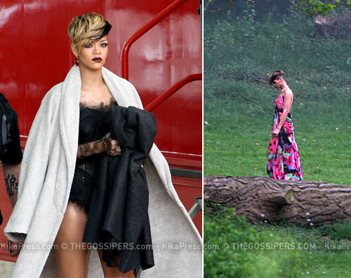 rihanna castello Rihanna gira il suo nuovo video