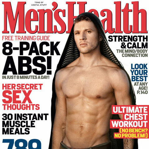 ryan menshealt1 Ryan Phillippe sexy per Mens Health