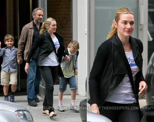 winslet kate figli Kate Winslet con lex marito