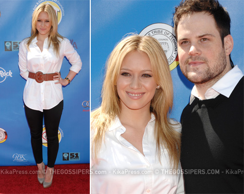 duff comrie Hilary Duff fa beneficenza con Mike